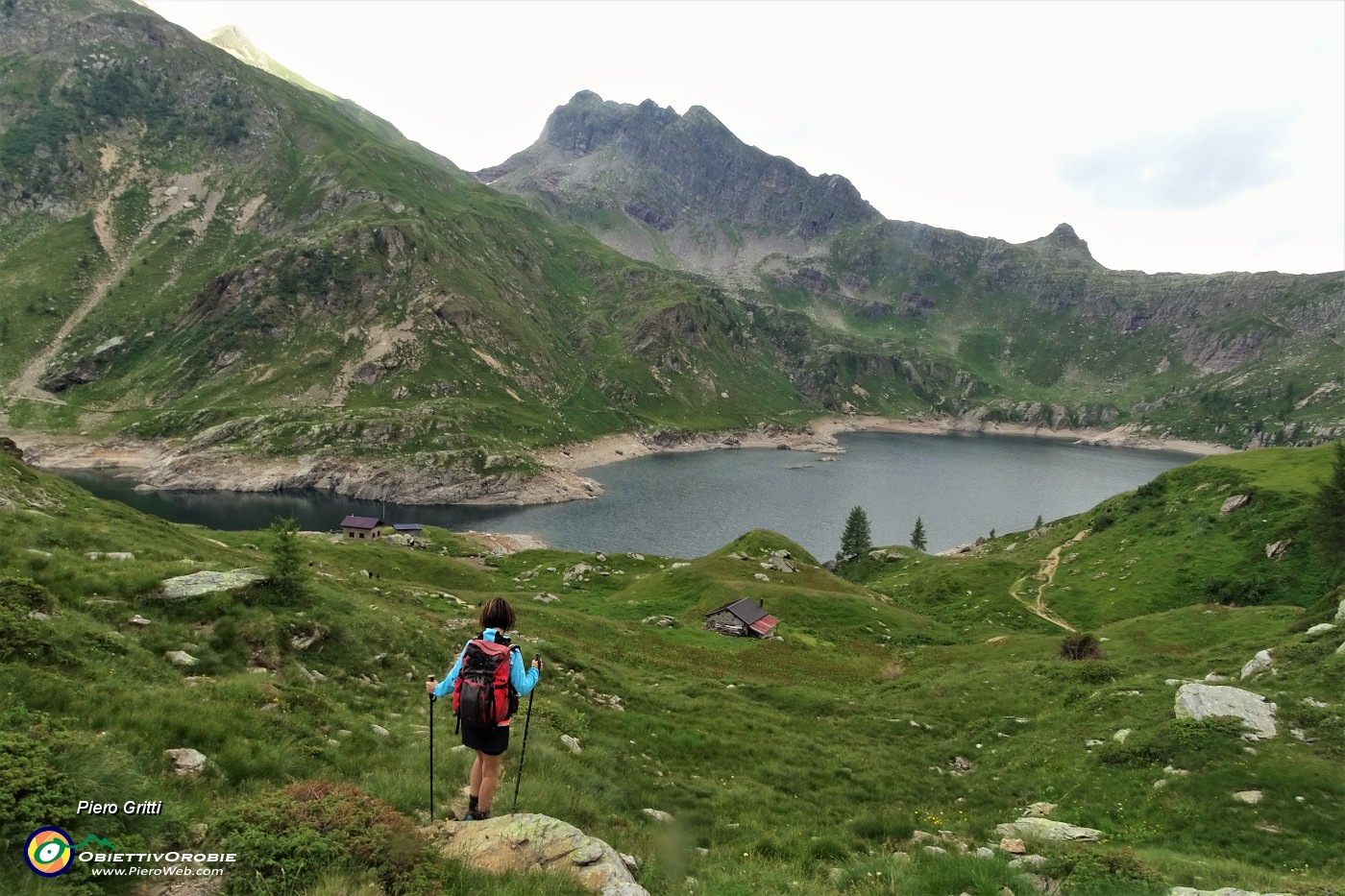 78 Dal Laghetto della paura rientriamo, scendiamo al sent. 125 per Passo di Mezzeno.JPG